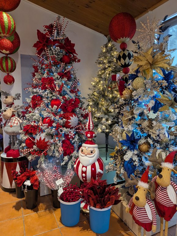 Handcrafted Christmas decorations